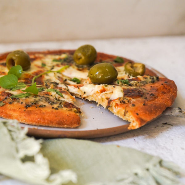 Base pizzeta keto (sólo la base sin topping)