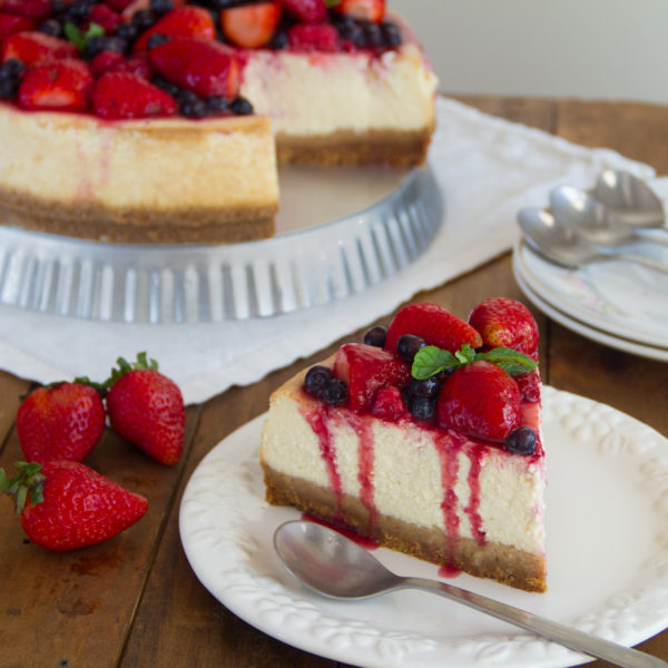 Torta cheesecake de frutos rojos keto & low carb - Image 3