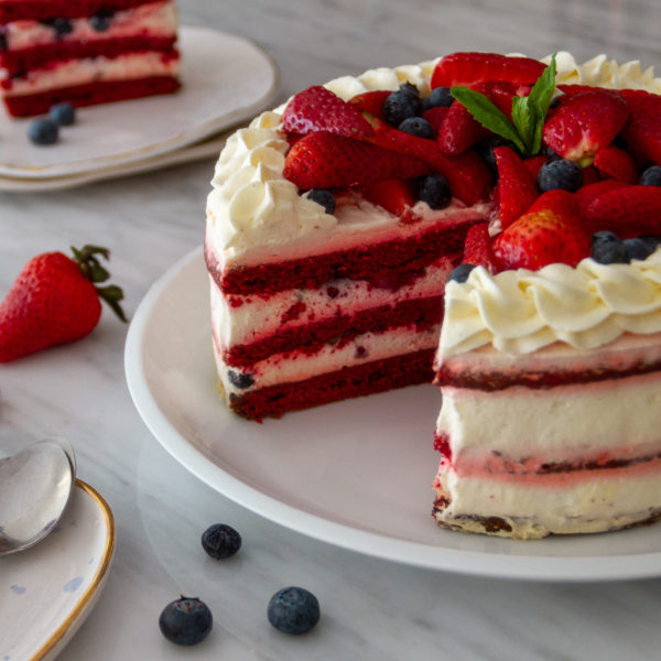 Torta red velvet keto & low carb - Image 3