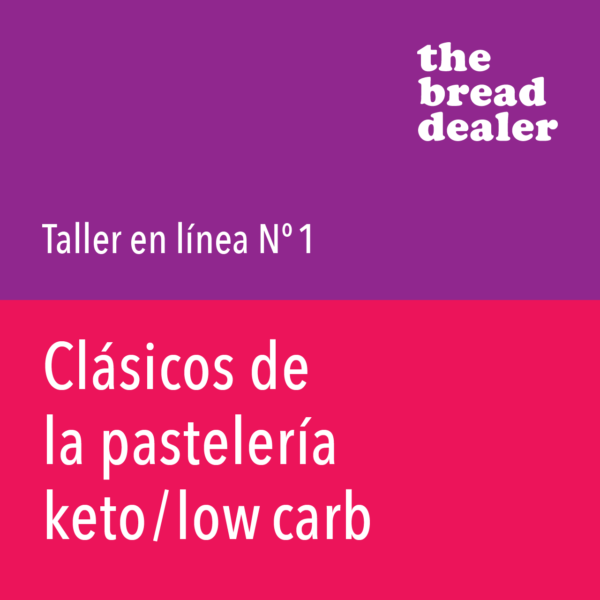 Taller grabado: Clásicos de la pastelería keto / low carb