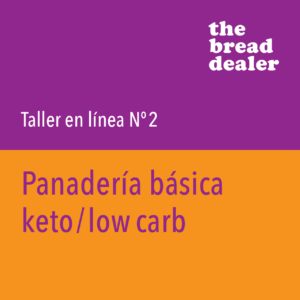 Taller grabado: panadería básica keto / low carb