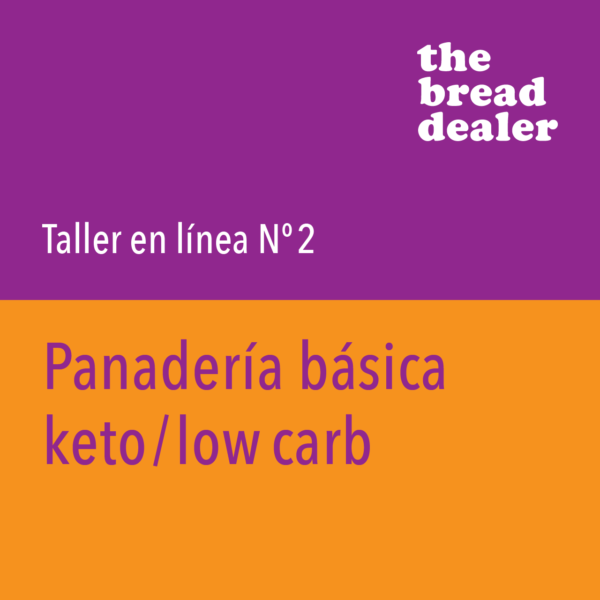 Taller grabado: panadería básica keto / low carb