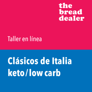 Taller en línea: Clásicos de Italia keto / low carb