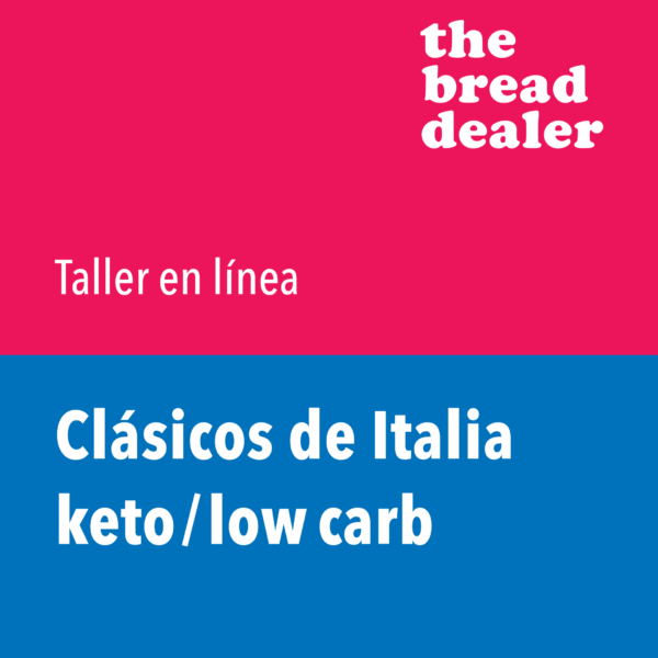 Taller en línea: Clásicos de Italia keto / low carb