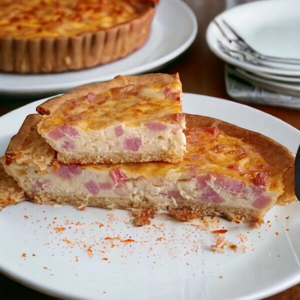 Tarta keto jamón y queso 20 cm - Image 2